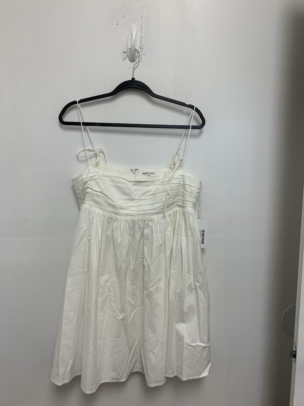 Reformation Catarina White Dress Size 10